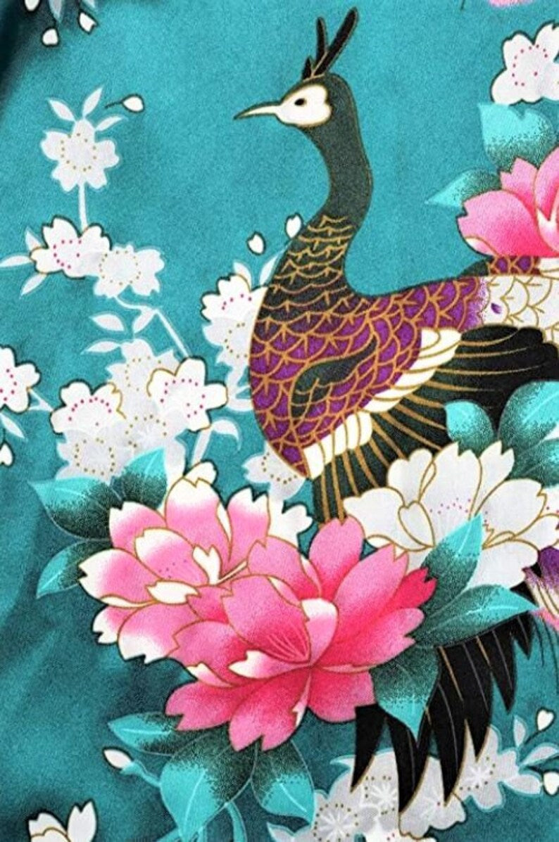 Green Robe set ( Bonnet Pattern Does Not Match Exactly)