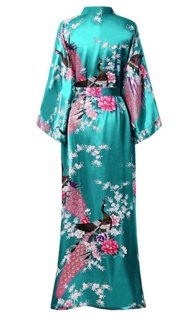 Green Robe set ( Bonnet Pattern Does Not Match Exactly)