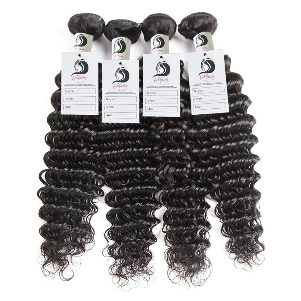 Top Virgin Deep Curly/ Deep Wave Bundles