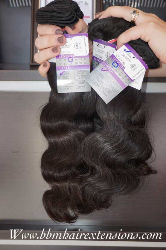 Raw Indian Wave Weft Hair Extensions