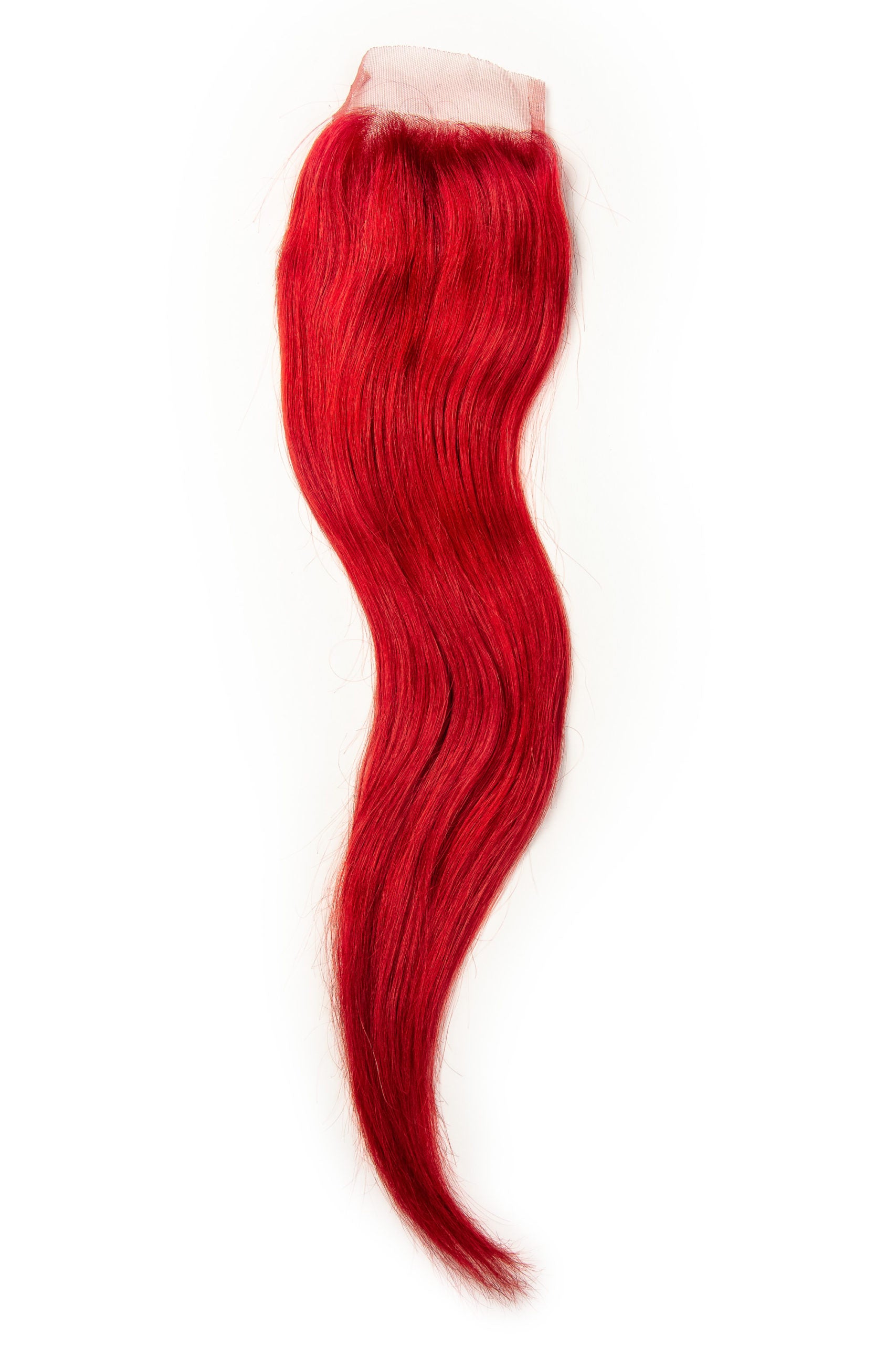Swiss Lace Red Closure 4x4