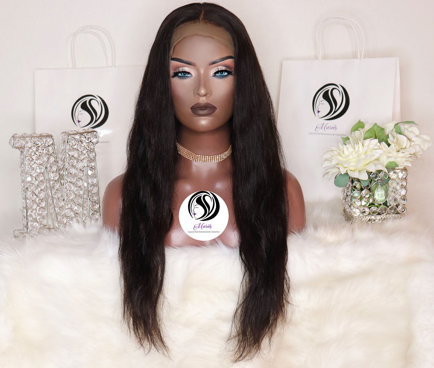 HD Straight Frontal 13x4 200% Density Lace Wig