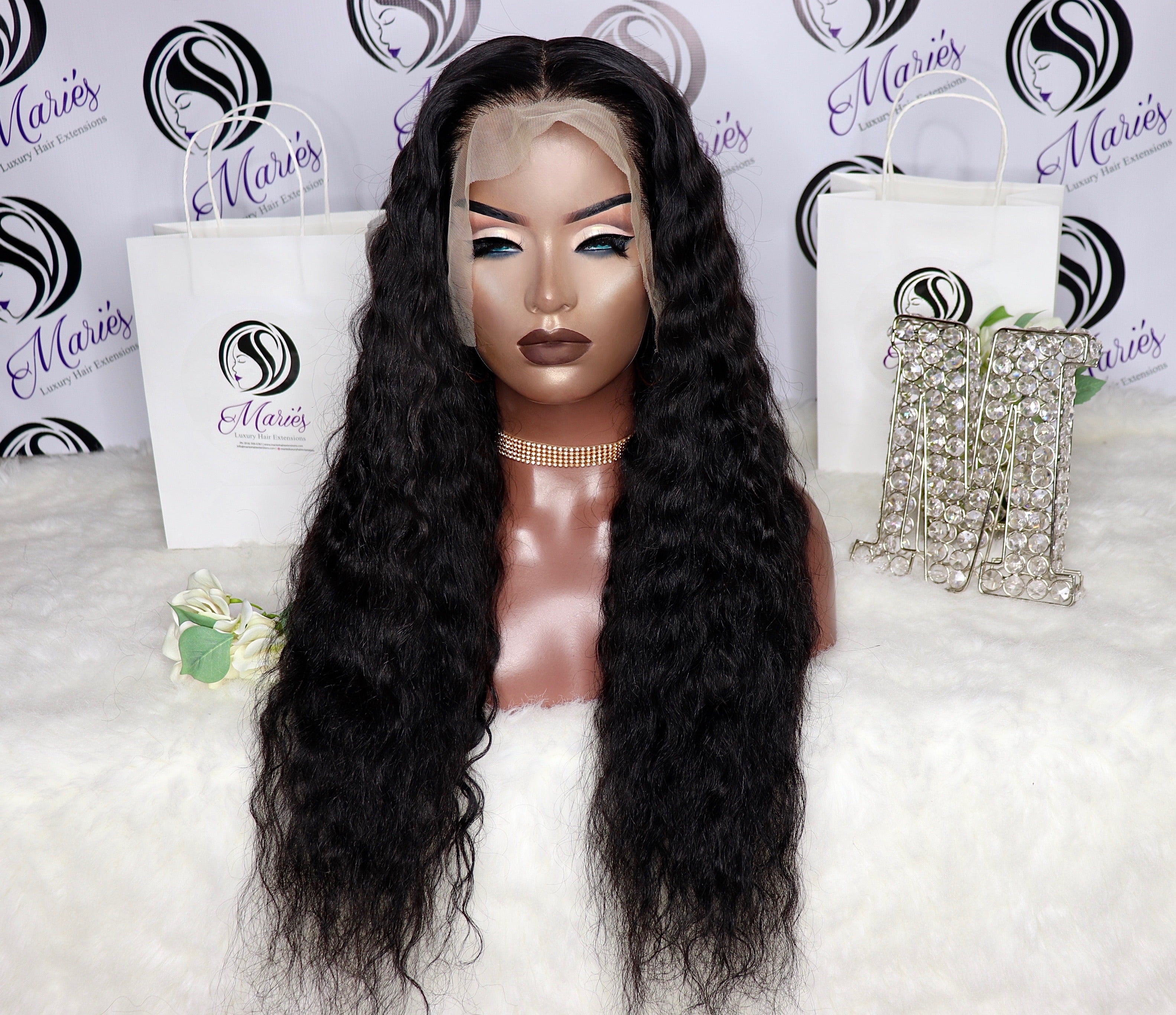 Water Wave HD Frontal Wig 13x4 Lace Wig