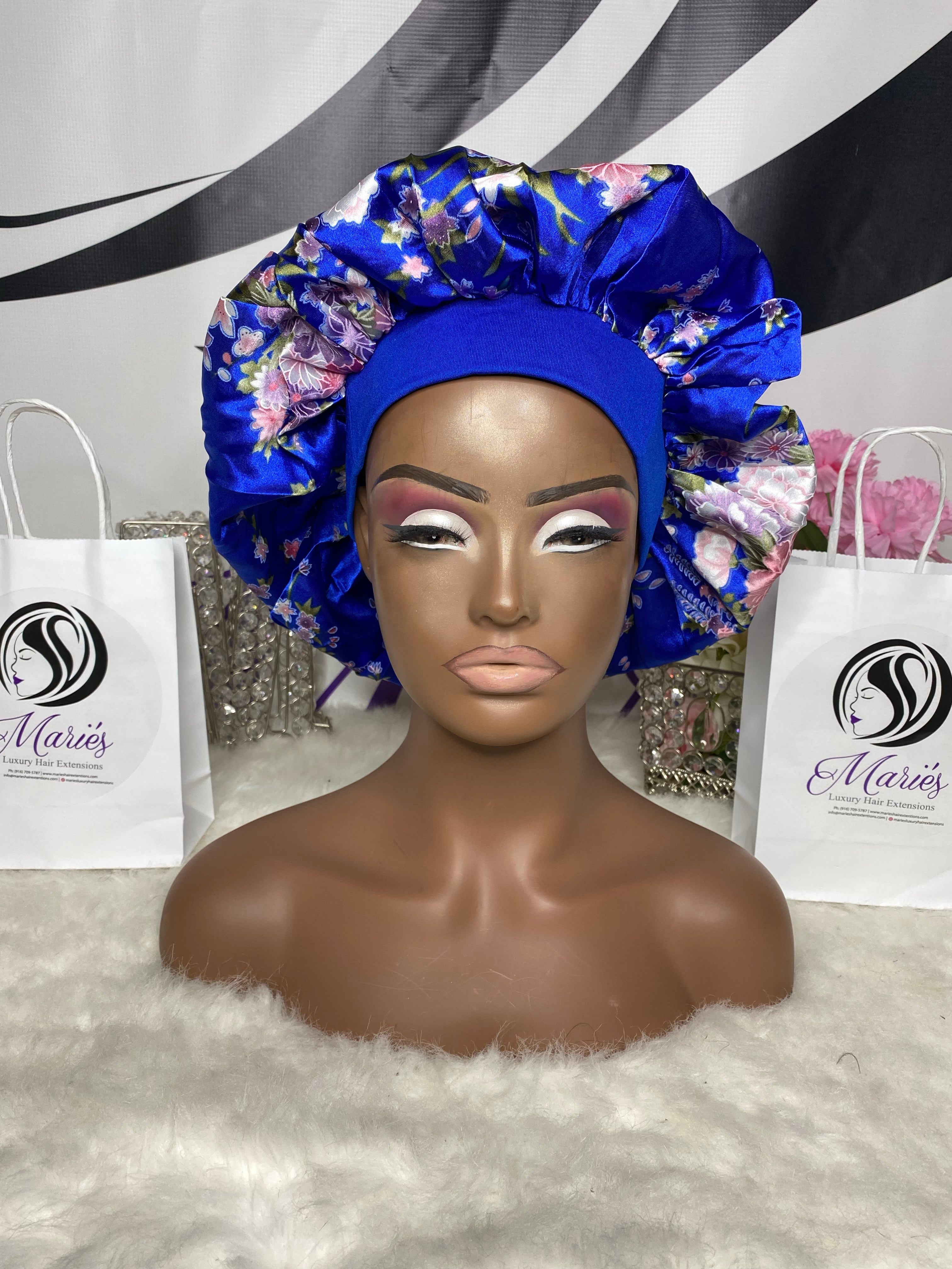 Satin Silk Hair Bonnet - Royal Beauty